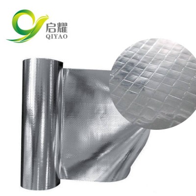 Fireproof Woven Coated Aluminum Foil Double Sided Fabric Cloth Insulation Materials