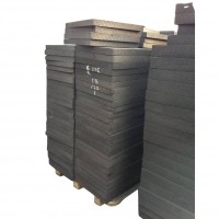 Black Cellular Foam Glass Board Thermal Insulation